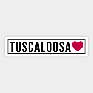 Tuscaloosa Alabama Sticker Sticker